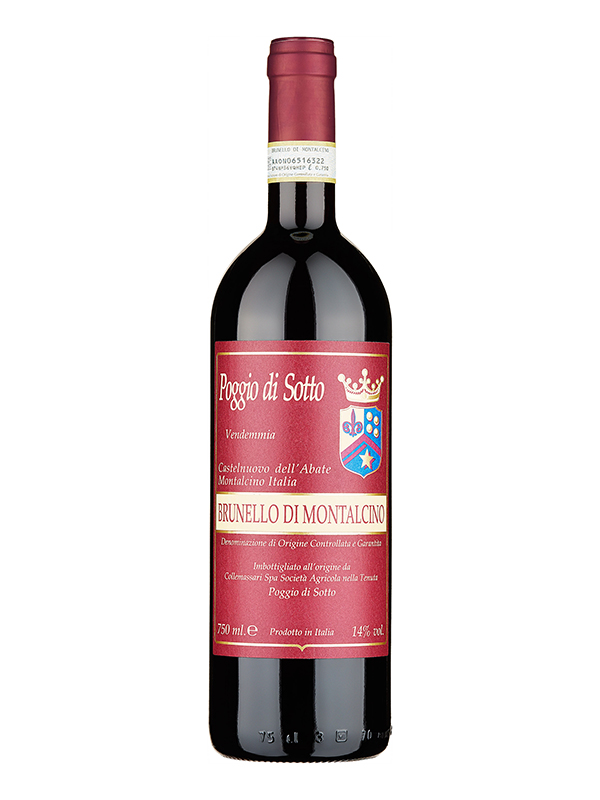 Hương vị rượu vang Ý Poggio Di Sotto Brunello Di Montalcino 2017