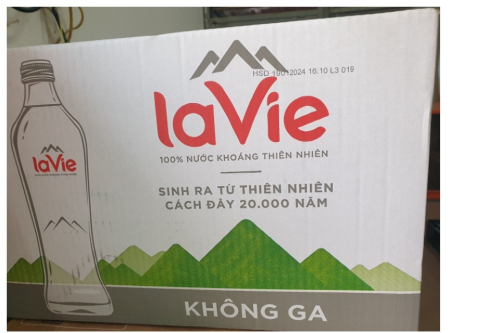 Lavie Glass chai thủy tinh 450ml Cao Cấp tại Hà Nội