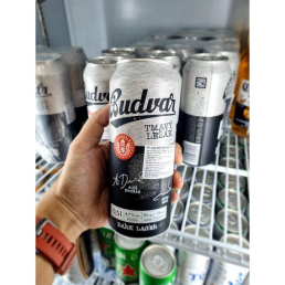 Bia Tiệp Budweiser Budvar Dark 4.7% - Lon 500ml
