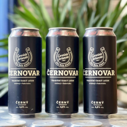 Bia Cernovar Premium Dark Lager - Lon 500ml
