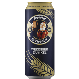 Bia Đức Apostel Weissbier Dunkel 5,3% - Lon 500ml
