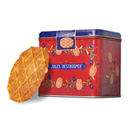 Bánh Bỉ Jules Destrooper Butter Crisps Hộp Thiếc Đỏ 233G