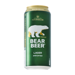 Bia gấu Lager 5% - Bear Beer Đức lon 500ml