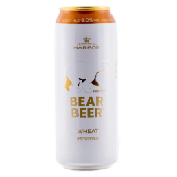 Bia gấu Bear Beer Wheat 5% Đức - thùng 24 lon 500ml