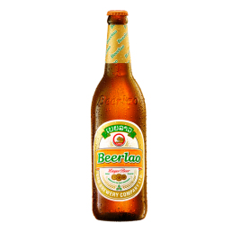Beerlao lager - Bia Lào Vàng chai 640ml