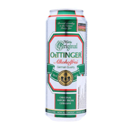 Bia Đức không cồn Oettinger 0,5% - thùng 24 lon 500ml