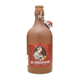 Bia sứ St. Sebastiaan Dark Ale 6,9% - chai 500ml ( Bia Bỉ )