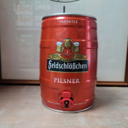 Bom 5 Lít Bia Đức - FeldschloBchen Pilsner 4.9%