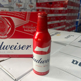 Bia Mỹ Budweiser 5% - thùng 24 chai nhôm 355ml