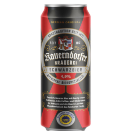 Bia đen ( lúa mạch ) - Kauerndorfer Schwarzbier 4.9%