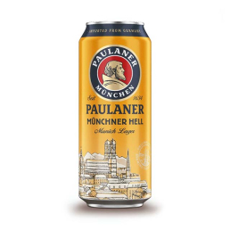 Bia Đức Paulaner Munchner Heller 4,9% - Lon 500ml
