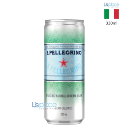 San Pellegrino Lon 330ml - Nước khoáng (Ý) có ga