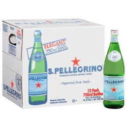 Nước khoáng ( Ý ) San Pellegrino - Chai 750ml Có Ga