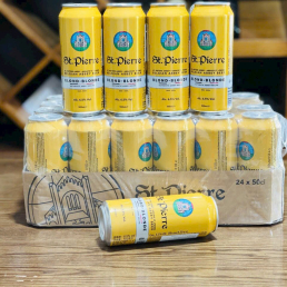 Bia bỉ St Pierre Blond - Lon 500ml