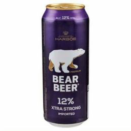Bia gấu Bear Beer Extra Strong 12% Đức - lon 500ml