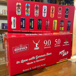 Hộp Quà Bia Đức Original - 12 Lon 500ml
