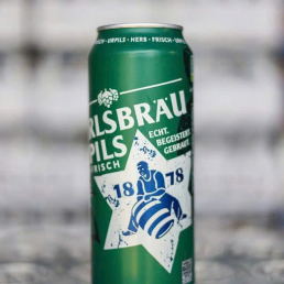 KARLSBRAU URPILS 4.8% - Bia đức lúa mạch Pilsener ( bia vàng Lon 500ml )