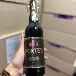 Bia Đen Porter 8% - Thùng 12 Chai 500ml ( Bia Nga )