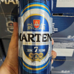 Bia bỉ Martens Extra 7 Pilsener 7% vol - lon 500ml